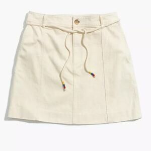 SPRING SALE! Madewell Capital A-Line Mini Skirt Size 6